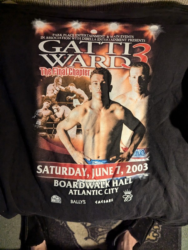 Arturo Gatti Vs Mickey Ward 3 On Site Shirt