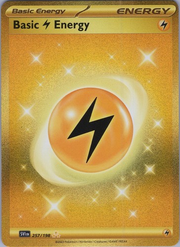 Basic Lightning Energy NM (#2) 257/198 - SV01: Scarlet & Violet Base ...