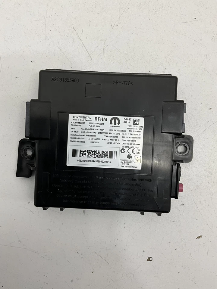 Jeep Renegade 2016 módulo de sistema de monitor de presión de neumáticos A2C90482306 OEM Foto 3 de 4