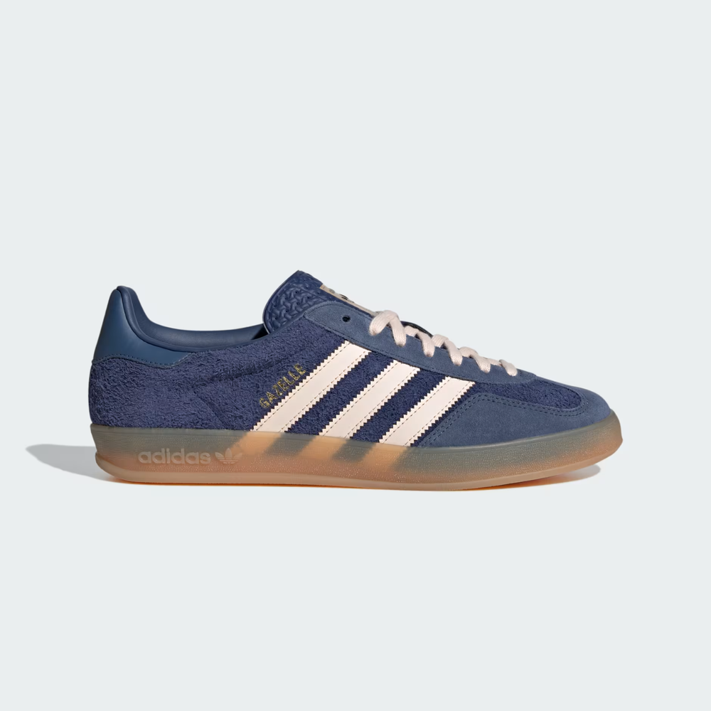 adidas Originals Gazelle Indoor Dark Blue Gum Shoes JI0322 Men's Sizes NEW