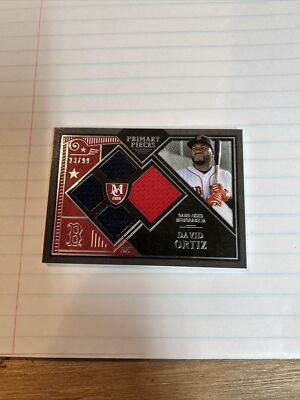 TOPPS MC 2016 4 JERSEYS DAVID ORTIZ 23/99