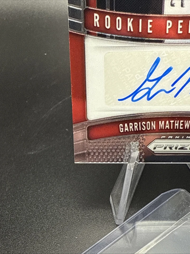 2019-20 Panini Prizm Garrison Mathews AUTO Rookie Autograph Rookie Penmanship - Image 4 of 4
