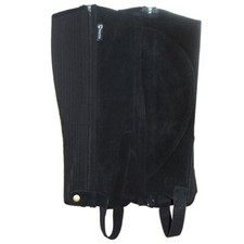 Image of Requisite Childrens Suede Half Chaps size Small Black