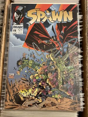 SPAWN 11 1st PRINT SERIES TODD MCFARLANE COVER 1992 image comics hot ...