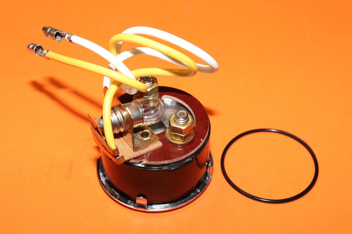 LUCAS TYPE AMMETER AMPERE METER 8 AMP BSA TRIUMPH ARIEL AJS NORTON (A
