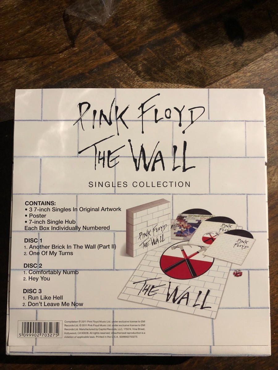 Pink Floyd ‎– The Wall Singles Collection BOX | eBay