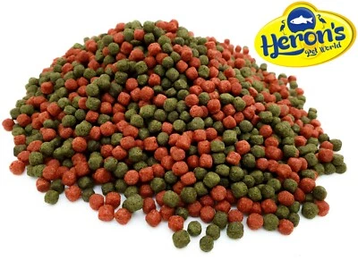 HERONS Koi Duo Pellets 6mm PREMIUM POND FISH FOOD GOLDFISH
