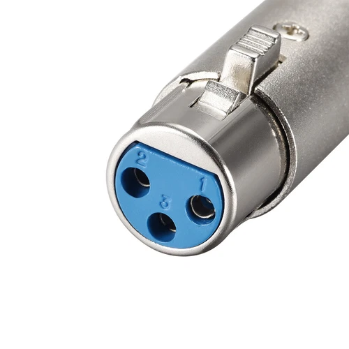 8PZ Adattatore XLR 3 Poli Femmina a Maschio XLR Microfono Adattatori Audio US - Foto 4 di 10
