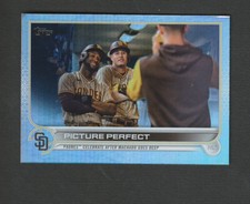 2022 Topps Update Picture Perfect Manny Machado Rainbow Foil #US83 Padres
