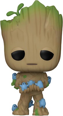 Funko - POP Marvel: I Am Groot - Groot w/ Grunds Brand New In Box