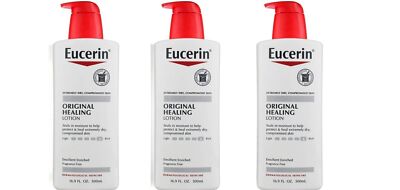BL Eucerin Lotion Original Healing 16.9oz Pump (42752)PK OF 3