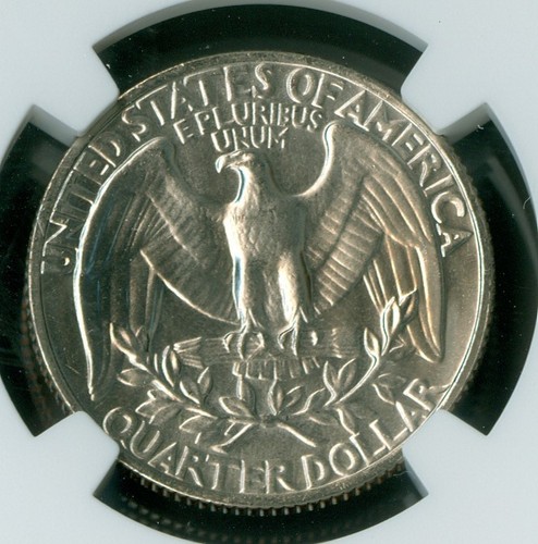 1970 WASHINGTON QUARTER NGC MS66 MAC FSBK FULL SPLIT BEAK SPOTLESS . - Picture 3 of 4