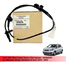 Sensor de velocidad de rueda ABS Fr 4670A970 para Mitsubishi Mirage Hatchback 2012-2022