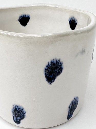 ANTHROPOLOGIE Mug Peeping Pet Dog Figurine Mug Coffee Tea Latte Cup - Picture 10 of 10