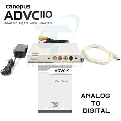 #ad Canopus ADVC 110 Grass Valley Advanced Digital Video Converter Region Free $349.99
