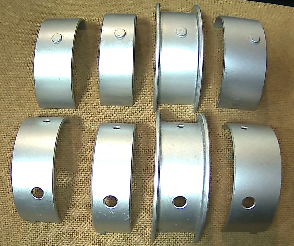 COJINETES PRINCIPALES para Chevrolet Pontiac GMC 235 261 6 cil 1956-1962 tamaño .001 Foto 2 de 4