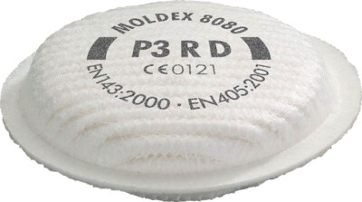 Moldex 8080 Partikelfilter P3RD, 2 Stück, NEU 