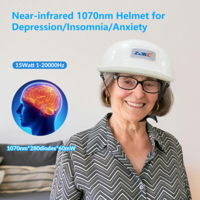 1070nm Led Helmet Red Near Infrared Light Brain Therapy Device