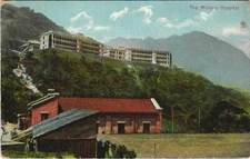 PC CHINA, HONGKONG, THE MILITARY HOSPITAL, Vintage Postcard (b33769)