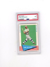 1961 Fleer Baseball PSA 9 #6 Home Run Baker Beauty just graded!