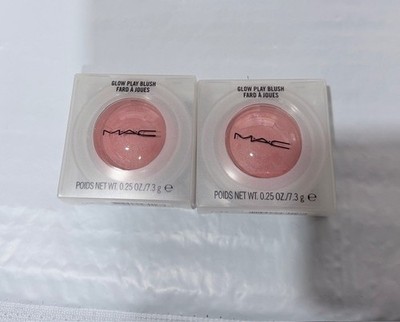 MAC Glow Play Blush 2 Pack So Natural & Grand Soft Bouncy Blush 0.25oz/7.3g Each