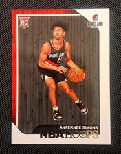 2018-19 Panini NBA Hoops - Anfernee Simons #277 (RC) Rookie