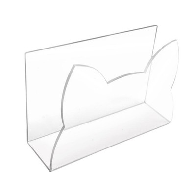 Acrylic Mail Holder Envelope Organizer Practical Wear Resistant Convenient Clear