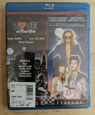 Double Feature: Love at First Bite & Once Bitten Blu-ray, WS, Brand New + Sealed