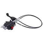 Remote Control Valve Kit w/2 Spool Valve 80lpm/ 21gpm & 2 Cables Remote Joystick