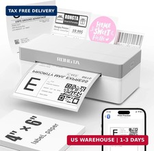 Rongta Shipping Thermal Label Printer, Bluetooth 4x6 Sticker Label Maker Wireles