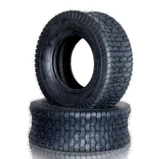 Two 16x6.50-8 Lawn Mower Garden Turf Tires 2 Ply 16x6.5-8 Max Load: 396Lbs