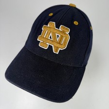 Top of the World Hat Boys Notre Dame Navy Gold 6 1/2-6 7/8 Adjustable Baseball