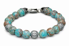 william henry bracelet - SEASIDE - BLUE AGATE