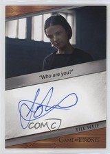 2024 Game of Thrones Legends the Realm Quotable Faye Marsay as Waif Auto 3c2