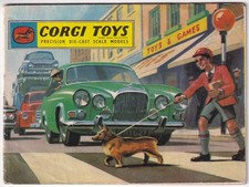 Corgi Toys UK 1962 Vintage Spielzeug-Katalog Die-Cast cars Modellauto-Prospekt