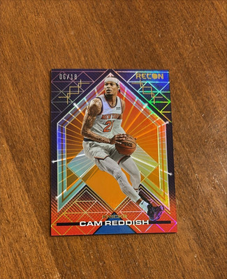 Cam Reddish 2022-23 Panini Recon Orange #171 Lakers Knicks Duke /18