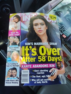 In Touch Magazine August 2014 Kim Kardashian