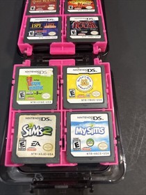 Mixed Video Game Lot Of 26 Games Mario Kart- Call Of Duty- Sims