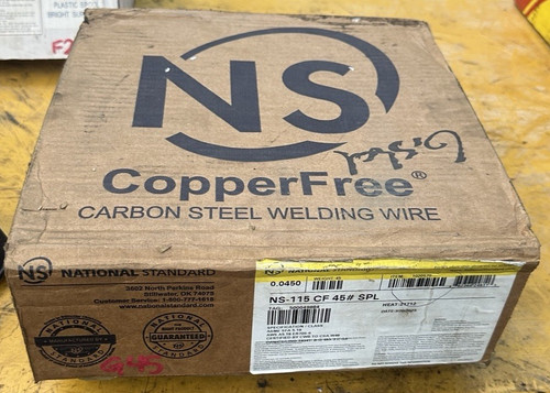 NS-115 CF 45# National Arc Silver-Glide Standard Mild Steel Welding Wire Er70S-6