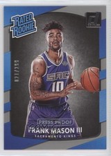 2017-18 Panini Donruss Rated Rookies Press Proof Silver /299 Frank Mason III 3l7