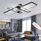 80W LED Ceiling Light With Remote control Living Room Bedroom Pendant Lights