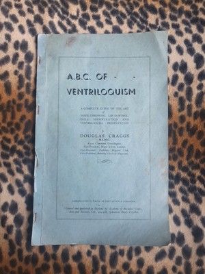 ABC der Bauchredner A Complete Guide Douglas Craggs 1st Ed 1944
