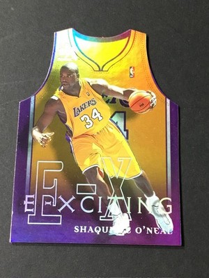 2000/01 SKYBOX EX E-XCITING SHAQUILLE O'NEAL #5 OF 10 XCT Los Angeles Lakers AI6