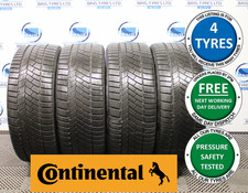 X4 PW 225/40R18 225 40 18 CONTINENTAL 92V M+S XL RUN FLAT TYRES *6.5MM* (588N)