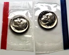 1984 P & D  Roosevelt Dime Set  -  GEM BU from Mint Set