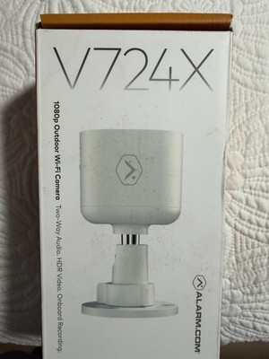 Alarm.com ADC-V724X Outdoor Wi-Fi Camera with 2-Way Audio New