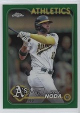 2024 Topps Chrome Green Refractor 41/99 Ryan Noda #284 14md