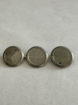ROTC ~ VINTAGE SILVER TONE ROTC CADET CAPTAIN BROOCH PIN ~ N.S. MEYER G1