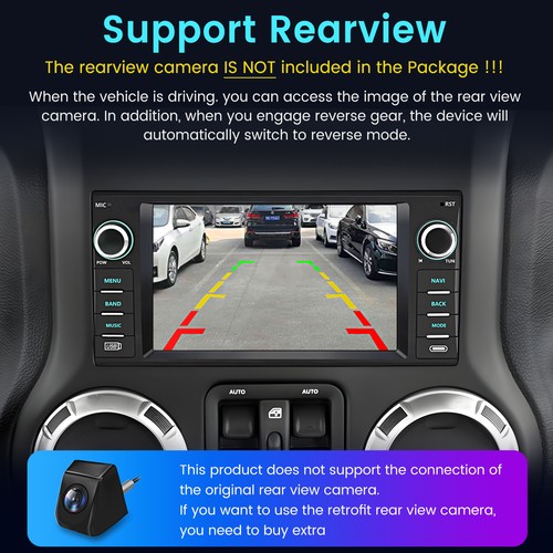 CarPlay For Jeep Grand Cherokee Chrysler Car Stereo Radio GPS Navi RDS WIFI SWC - Picture 9 of 19