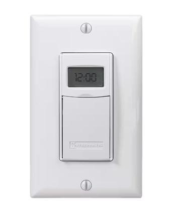   NEW INTERMATIC 120-277VAC 7-DAY PROGRAMMABLE IN-WALL TIMER ST01